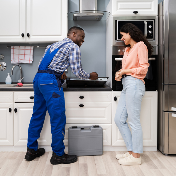can you provide an estimate for cooktop repair before beginning any work in Clarion